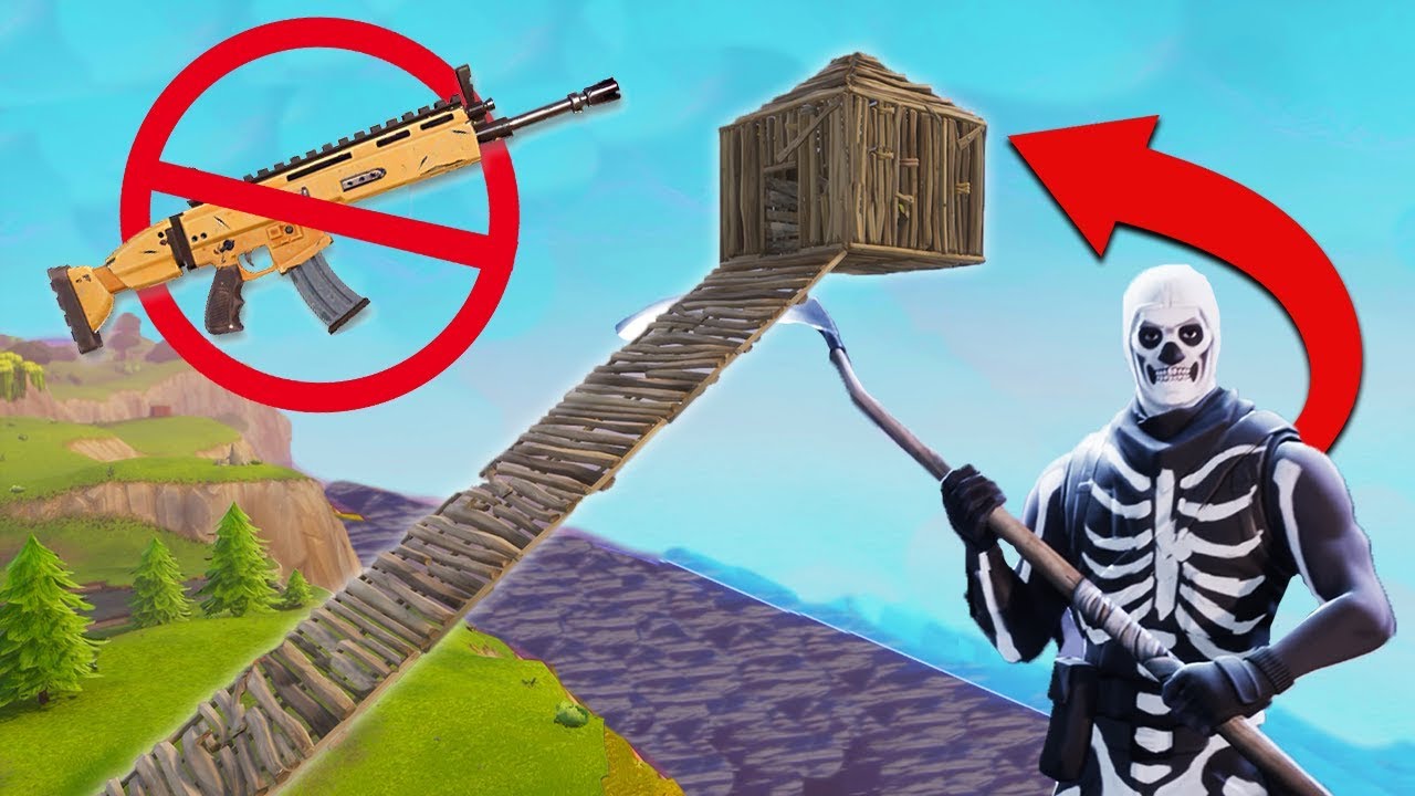 Победа в Fortnite БЕЗ ОРУЖИЯ!