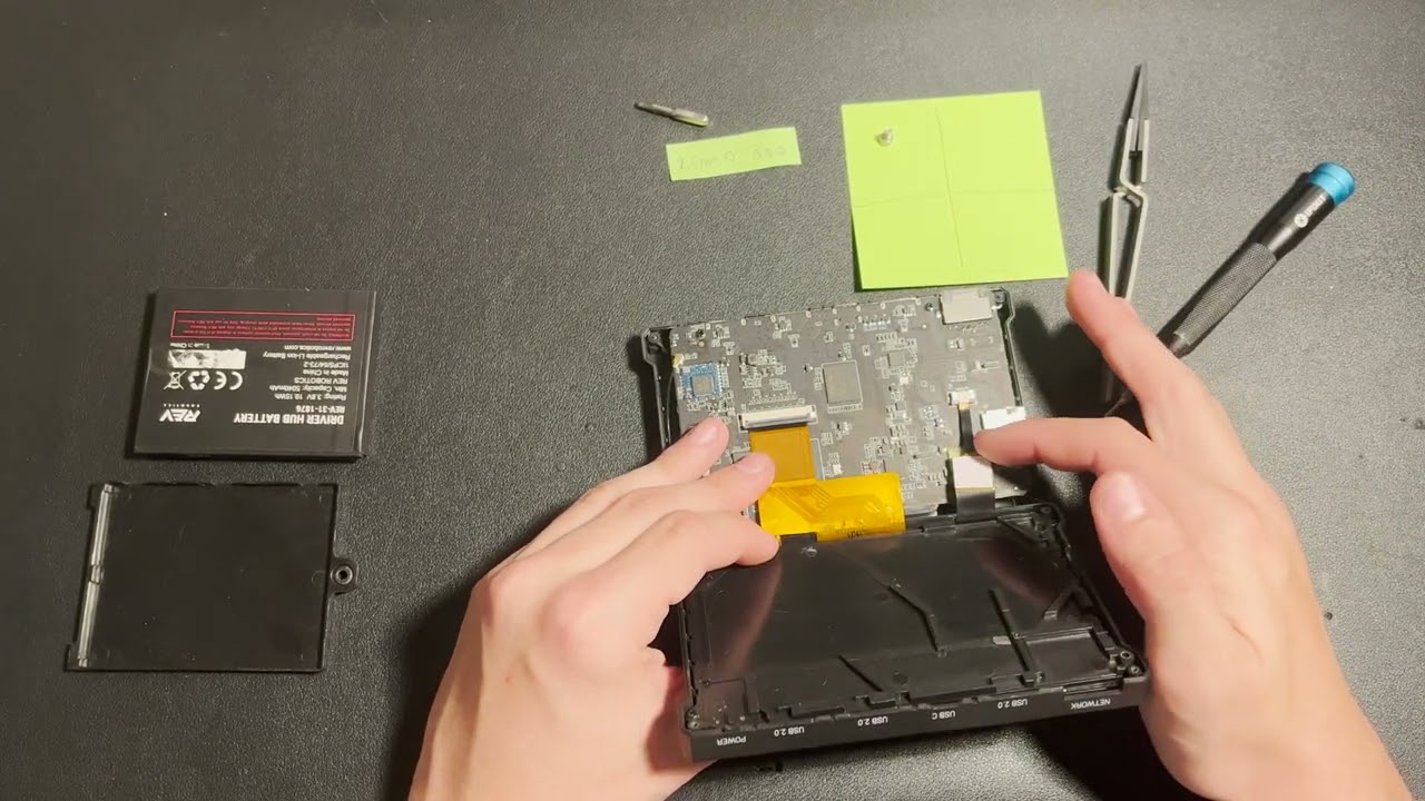 REV Driver Hub: How to Fix an Unresponsive touchscreen (FTC Team 21525)