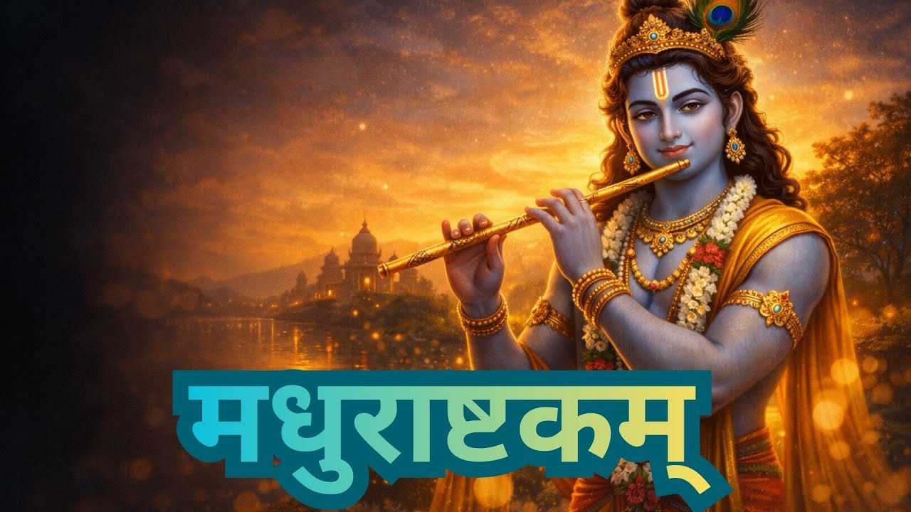 अधरं मधुरं | श्री कृष्ण का सबसे मधुर भजन | Madhurashtakam  | Powerful Krishna Mantra | #krishna