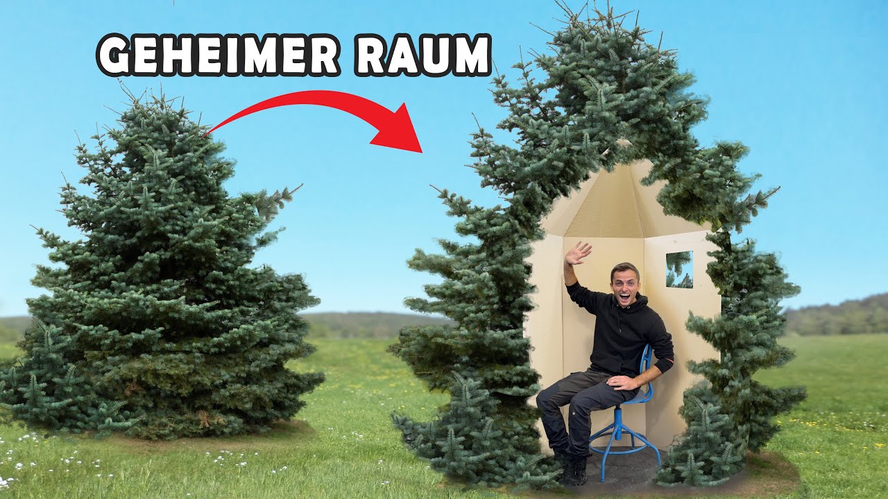 Ich baue ein GEHEIMES HAUS in einen BAUM um Eulen zu filmen | Wildlife Vlog #1
