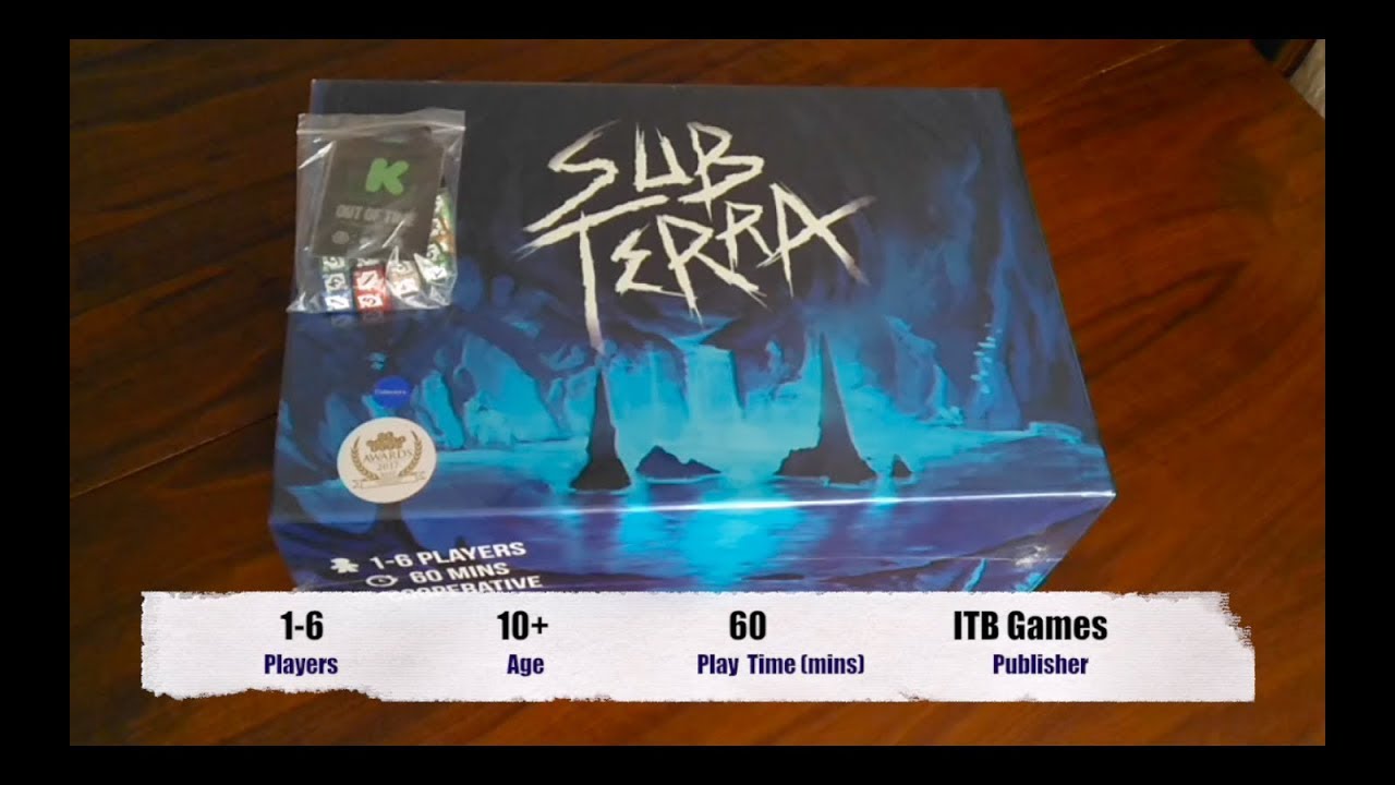 Sub Terra Collectors Edition - Unboxing
