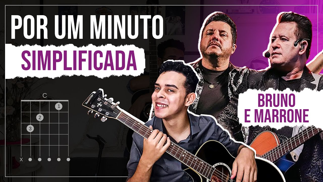 Como Tocar Por Um Minuto Bruno e Marrone (O Mais Fácil Possível)