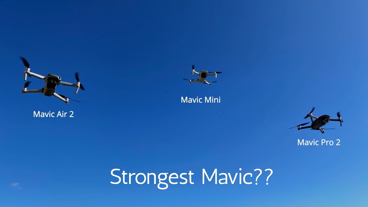 Mavic Air 2, Mavic Pro 2, Mavic Mini: тест подъемной силы!