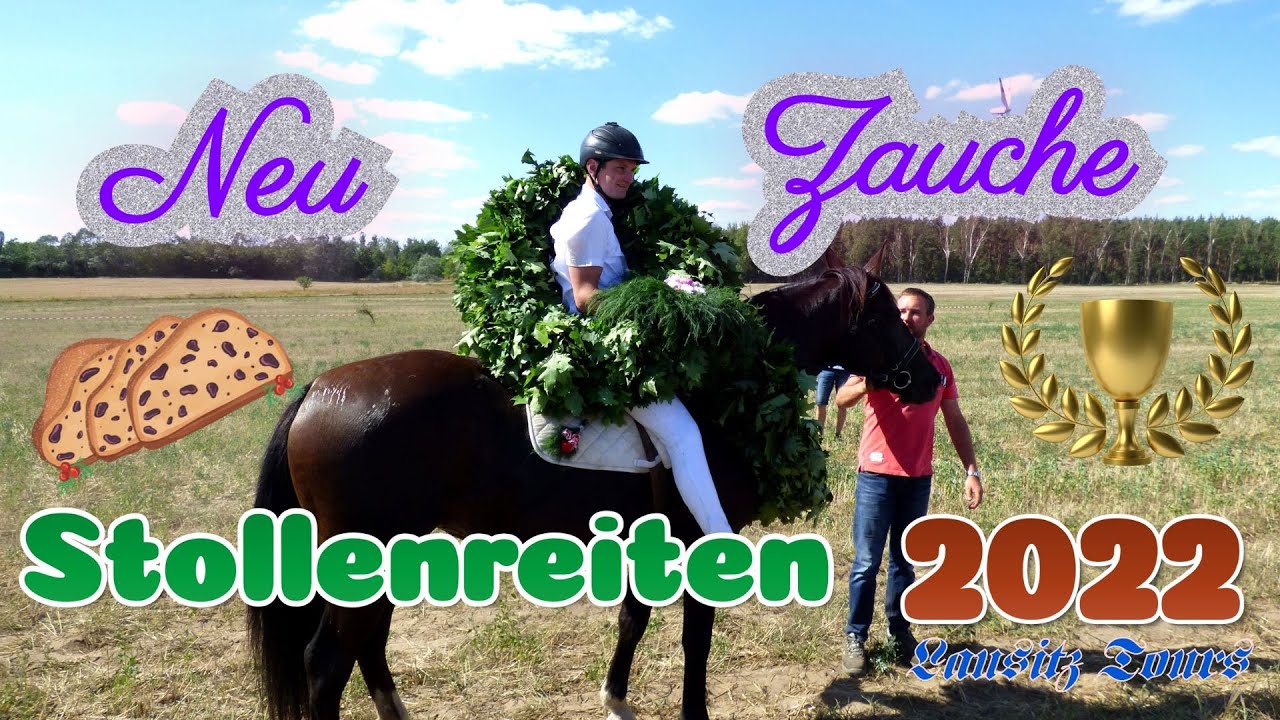 Stollenreiten in Neu Zauche / Wer holt sich den Stollen? #brauch #brauchtum  #tradition