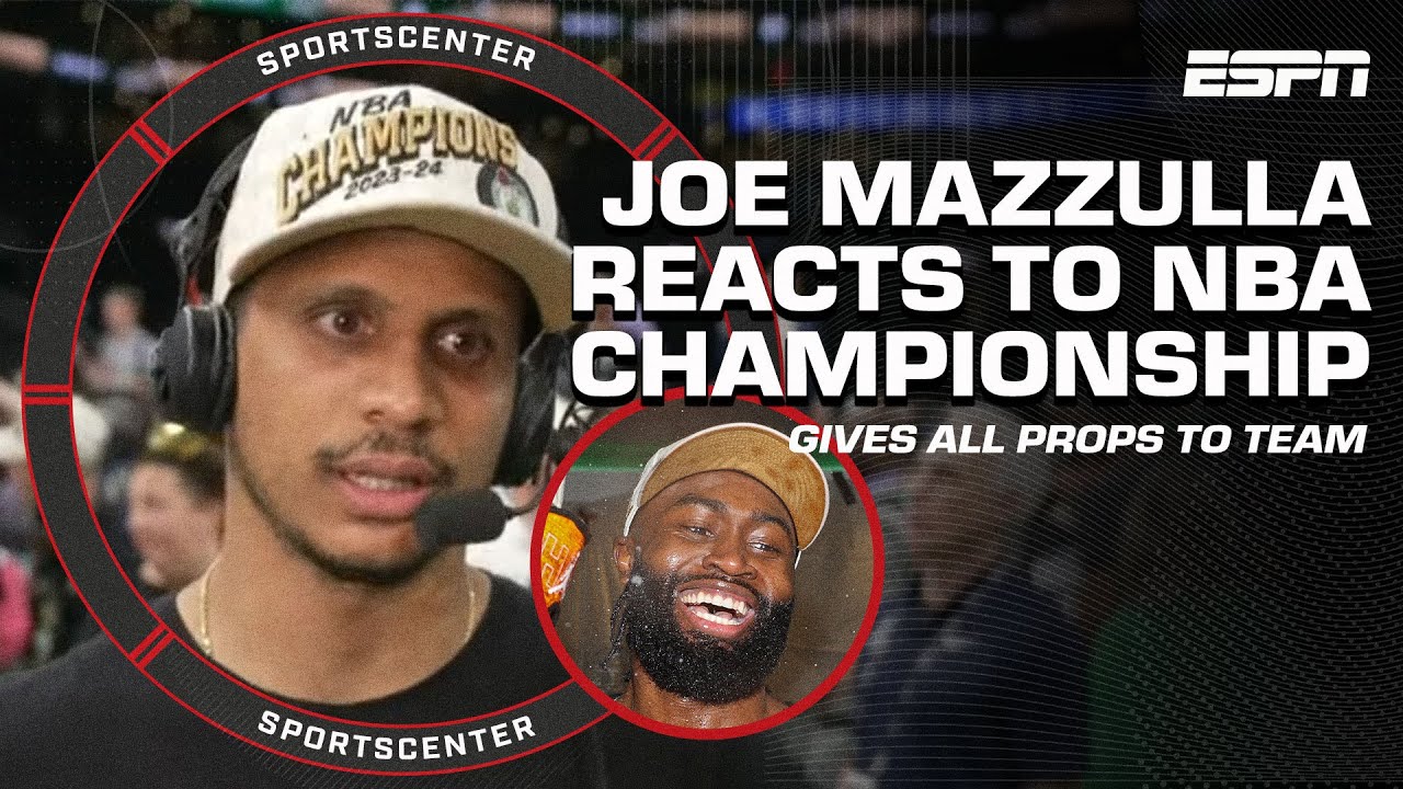 Joe Mazzulla on proving doubters wrong 🗣️ 'They have TRUST IN EACH OTHER' [INTERVIEW] | SportsCenter