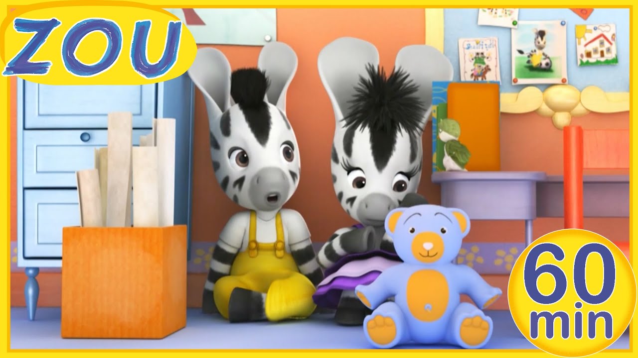NUOVI EPISODI! Zou in italiano 🦓 GIOCHI INVENTATI 🦓 60 min COMPILAZIONE | Cartoni animati