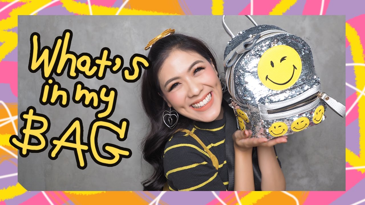 what's in my bag อะไรอยู่ในกระเป๋าาา ver. USA & daily life | icepadie