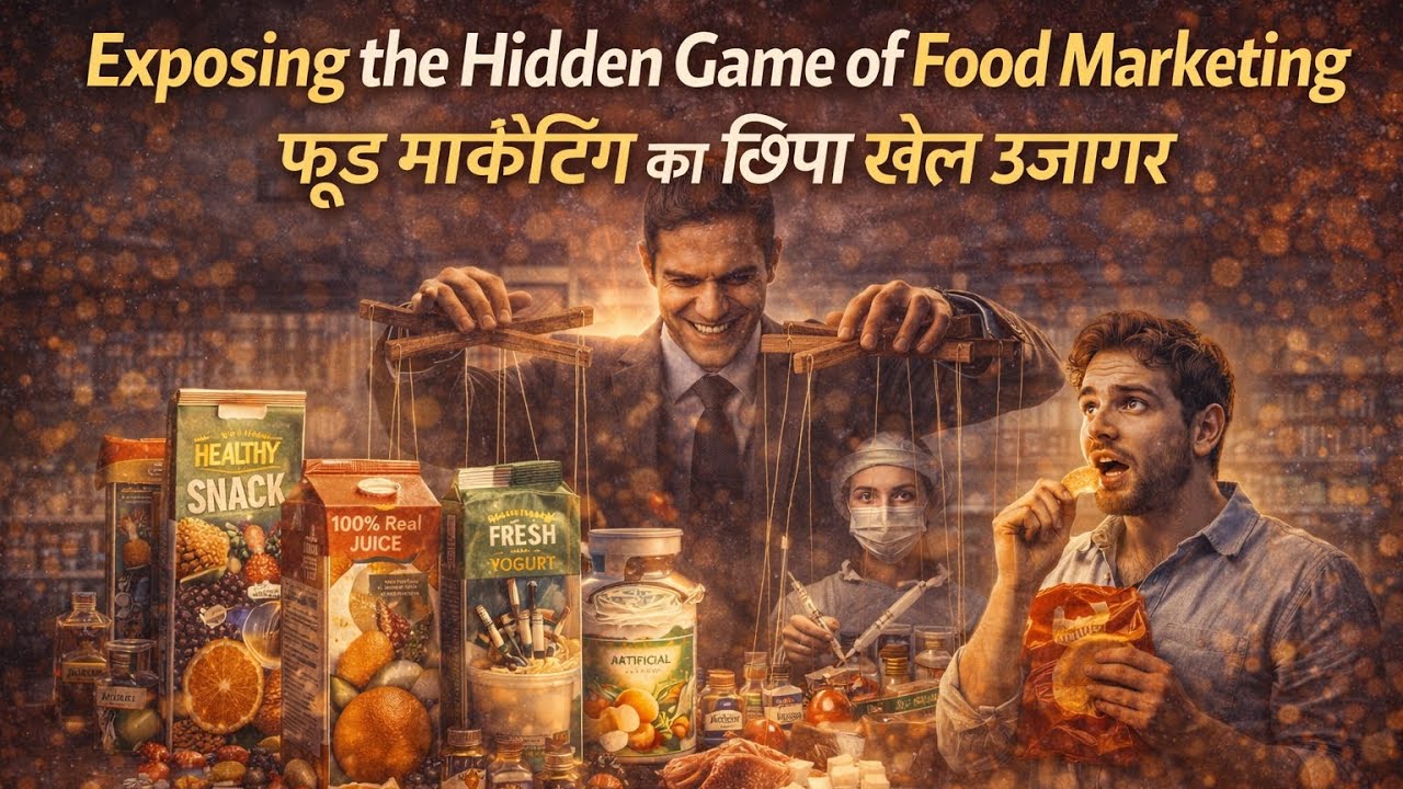 Exposing the Hidden Game of Food Marketing 🤔😱 फ़ूड मार्केटिंग का छिपा खेल उजागर 🧐👍🏻🙏🏻