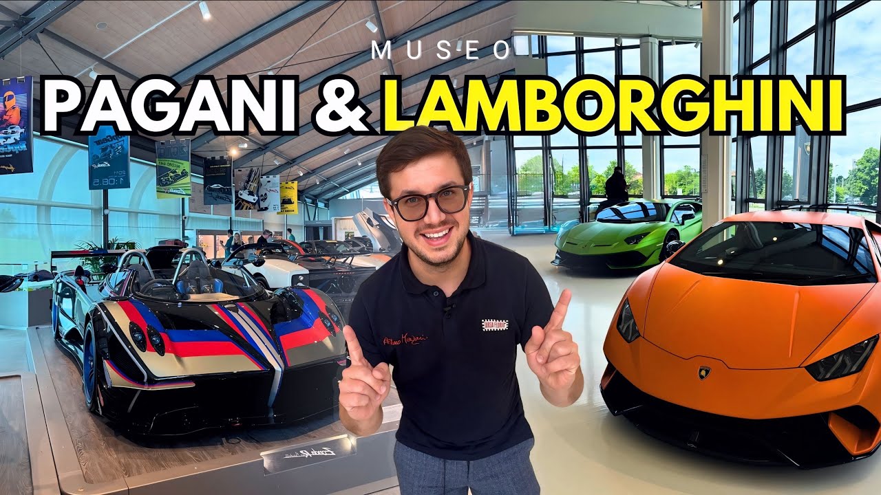 Ho visitato il museo Pagani e Lamborghini!