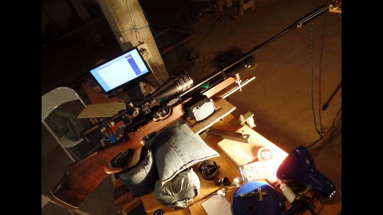 Weihrauch HW100 T FAC .22  (adjusted to 16J / 12ft.lbf) scope cam