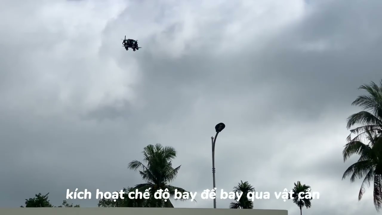 Demo hệ thống xe kết hợp LVTN 2025