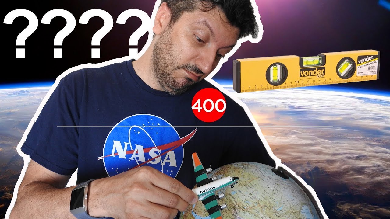COMO O AVIÃO CORRIGE A CURVATURA DA TERRA EP. 400