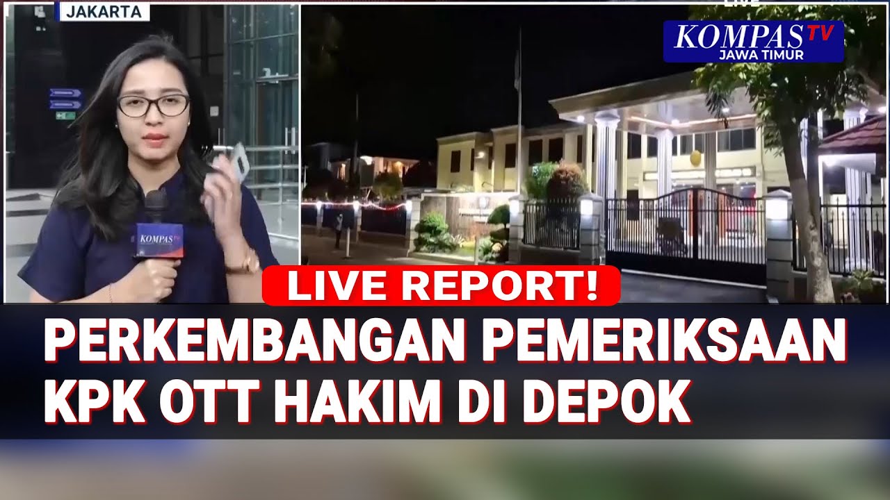 KPK Tangkap Hakim di Depok, Ini Perkembangan Pemeriksaannya