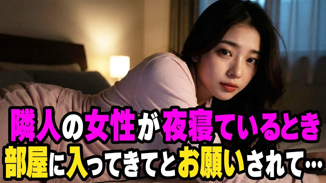 【感動する話】『深夜2時、壁の向こうの彼女』きれいな隣人が隠していたのは、孤独と妄想の裏側だった｡