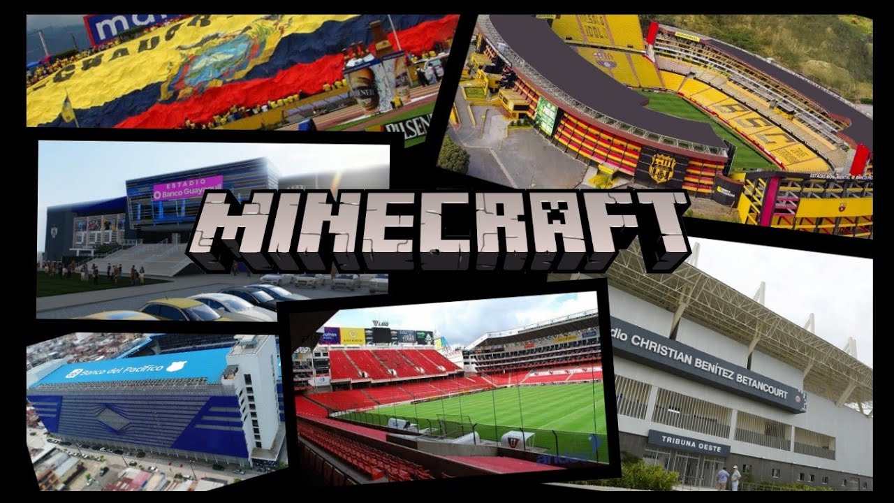 Mejores estadios Ecuatorianos en Minecraft