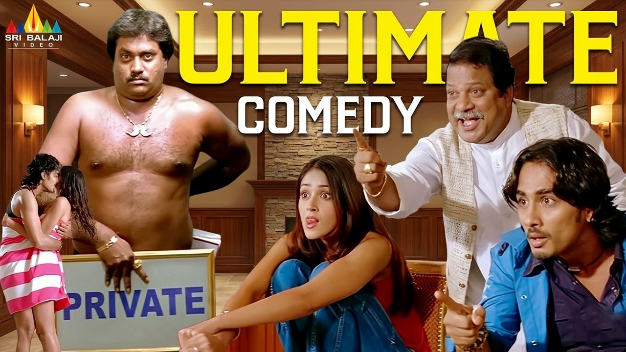 Sunil's Ultimate Comedy Scenes Back to Back | Aata | Telugu Movie Scenes | Siddharth | Ileana