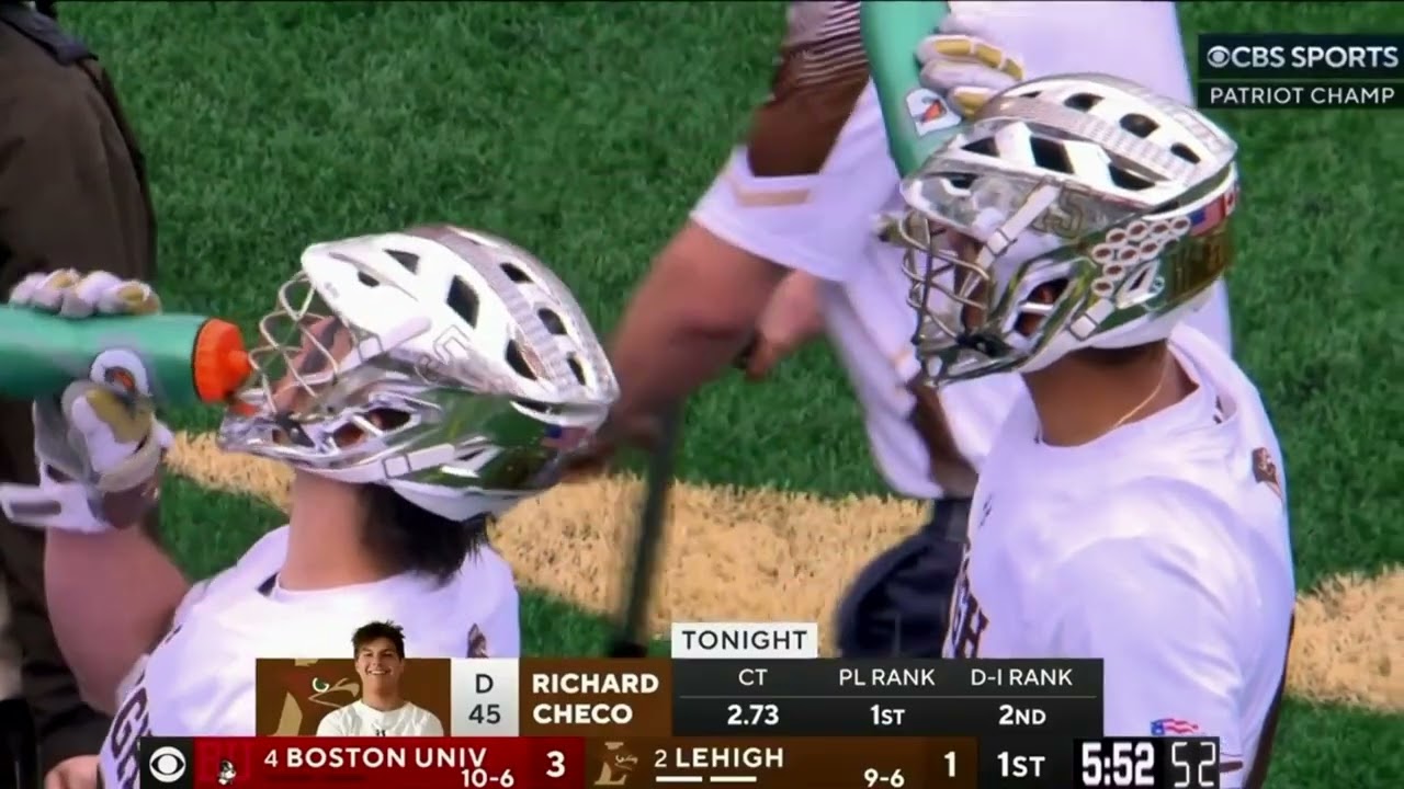 Lehigh vs Boston U  2024 Patriot League Final