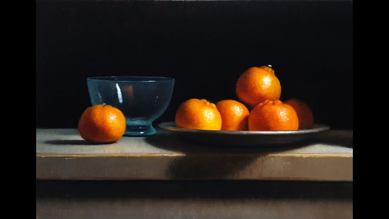 Traditional dutch still life time lapse