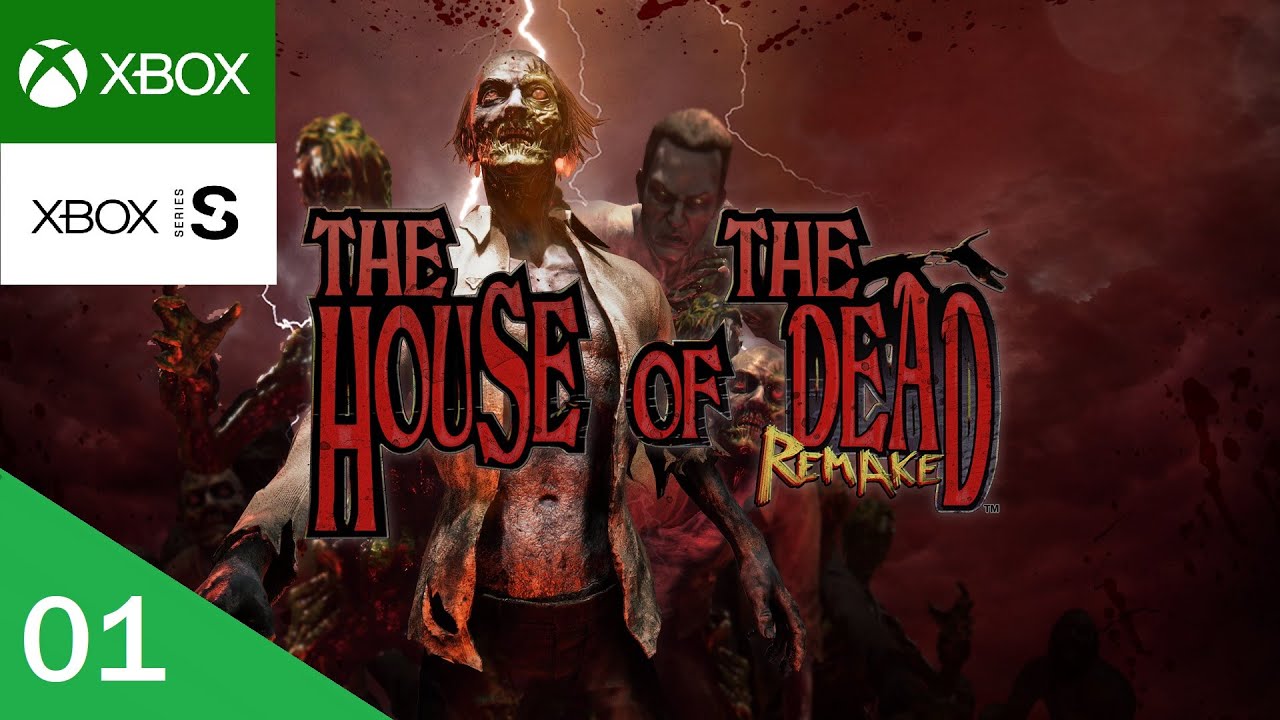 XBOX SERIES S ( THE HOUSE OF THE DEAD REMAKE ) 2024.  РЕТРО ГРА - Повне Проходження.