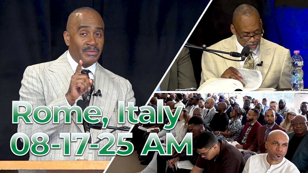 First Church TOG Broadcast August 17th, 2025 Sunday AM Edited With Scriptures from Rome, Italy.
