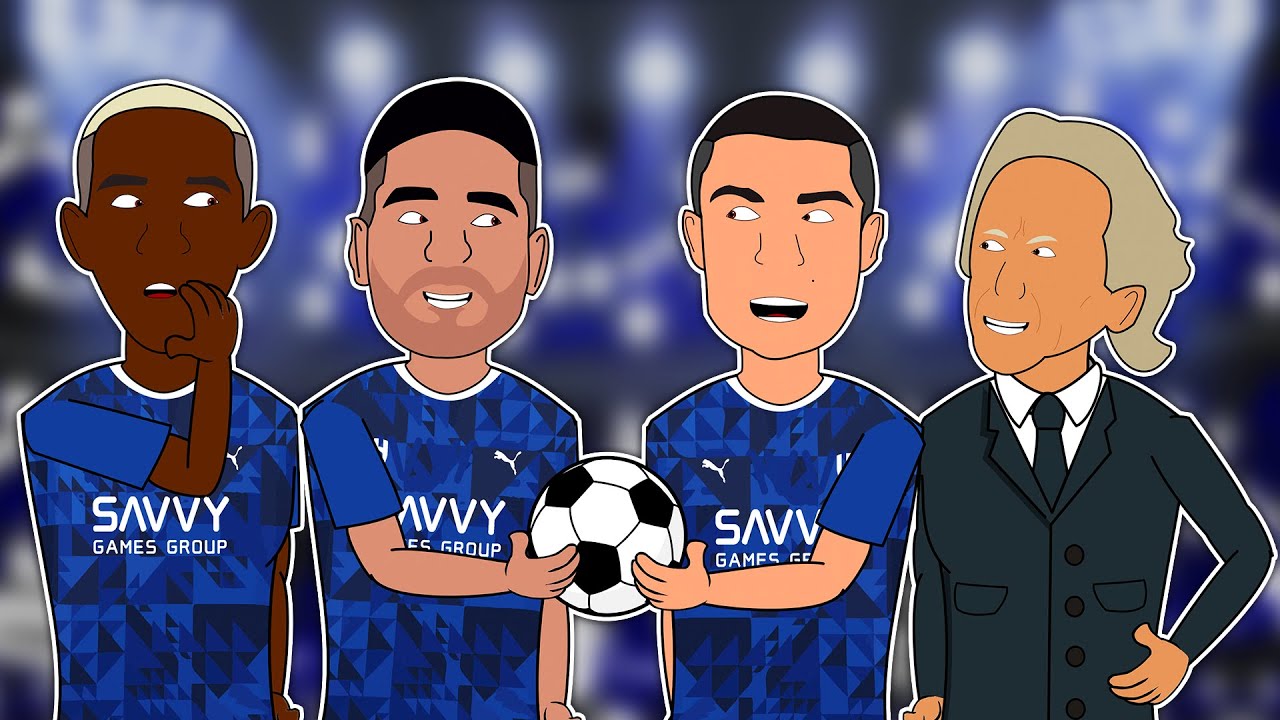 كريستيانو رونالدو يطلب المساعدة من فريق الهلال 🤩✨