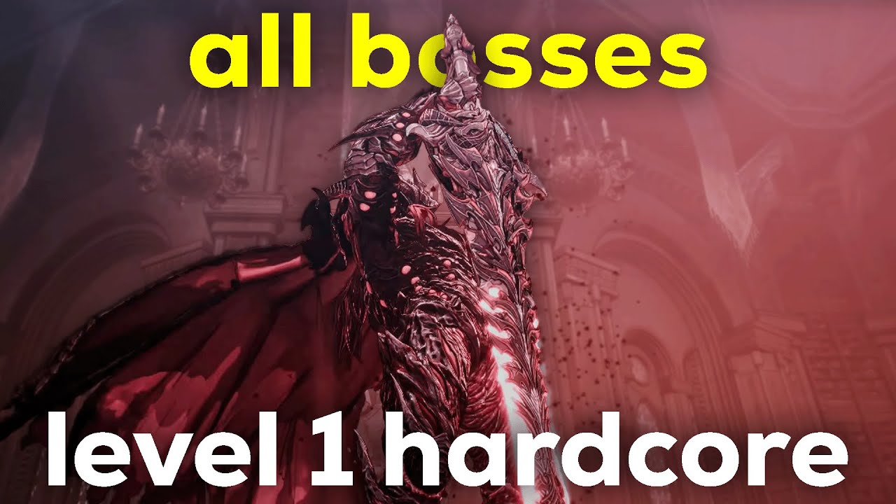Beating All Khazan Bosses on Hardcore, at Level 1, Without Damage