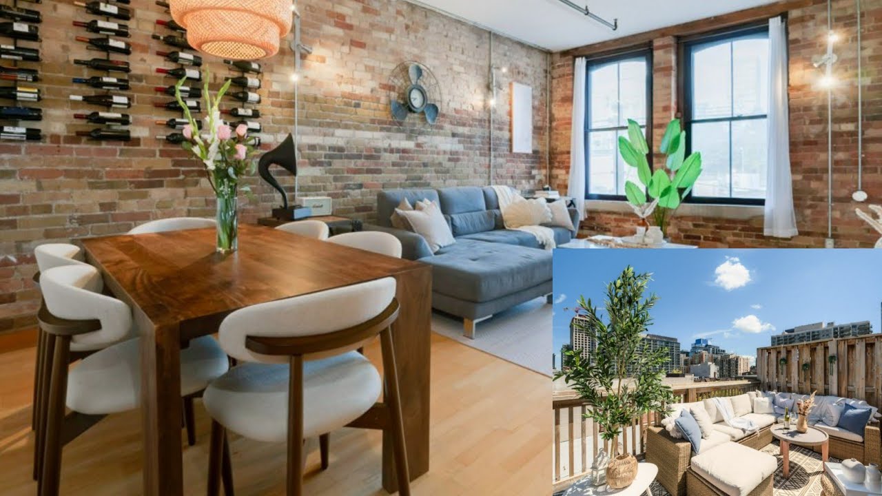 Rare Toronto Hard Loft: own private rooftop & minutes from St. Lawrence Market