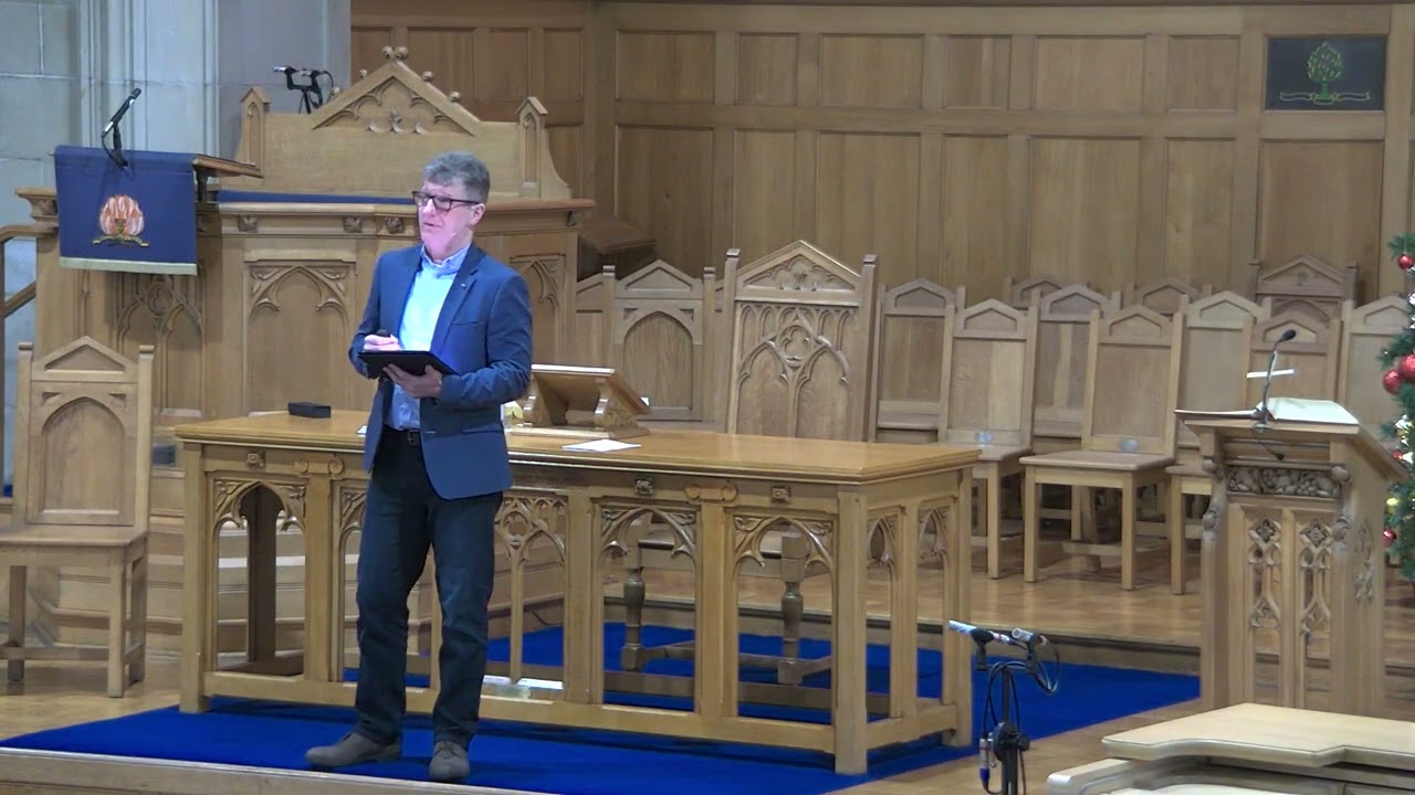 Morning Worship Service in Rosemary Presbyterian Church, North Belfast on Sunday 7th December 2025.