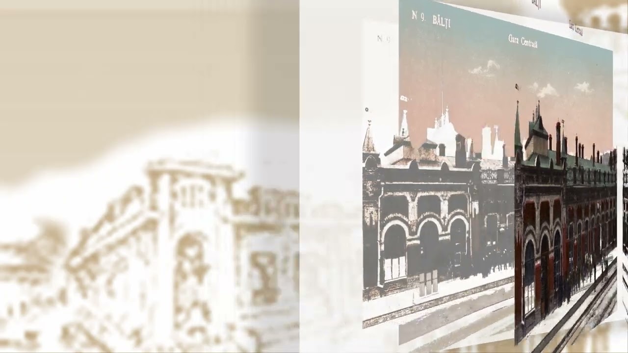 Старый город. Бельцы. По серии цветных открыток, предположительно 30-е годы прошлого века.