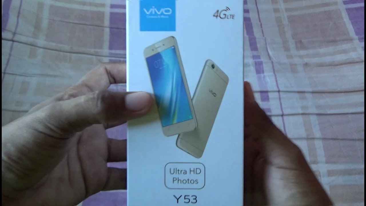 Unboxing VIVO Y53 Black