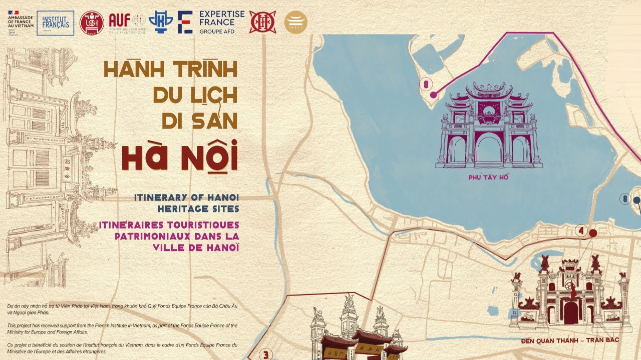 Itinéraires touristiques patrimoniaux dans la ville de Hanoi