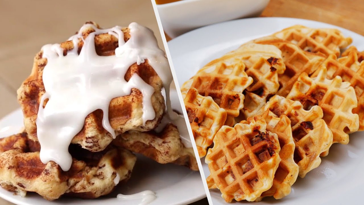 Crispy And Fresh Waffles • Tasty Recipes