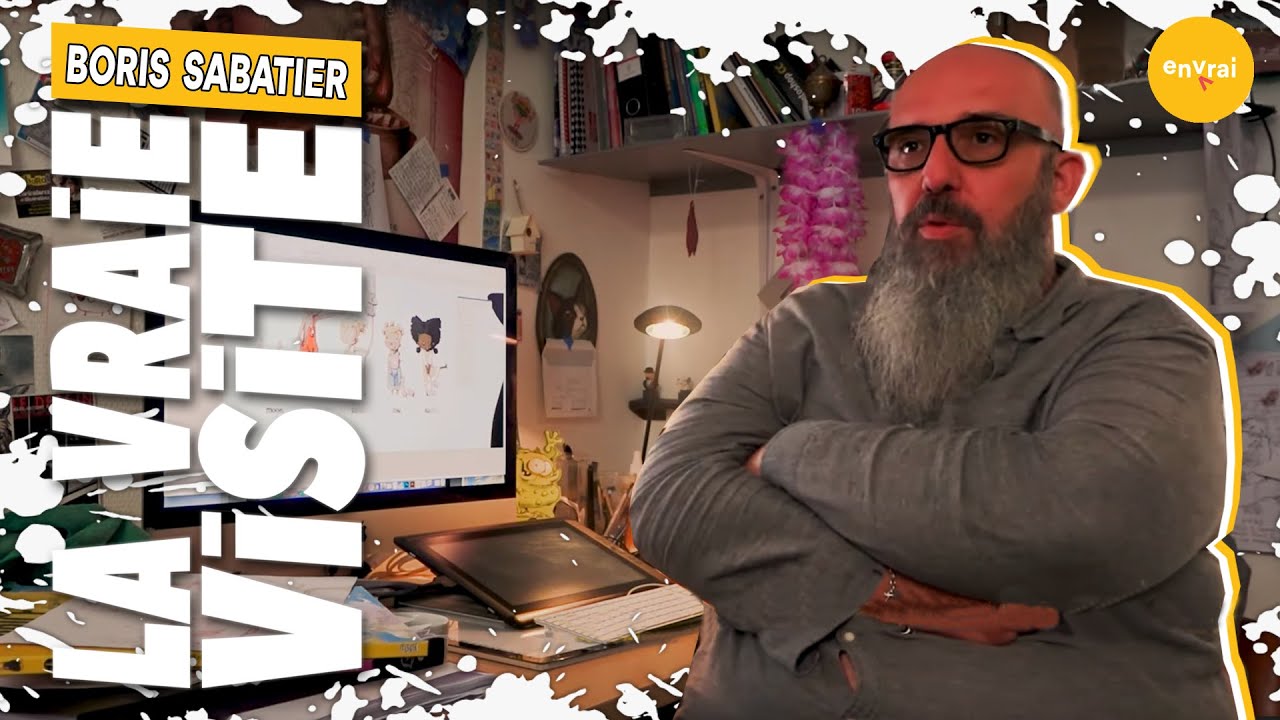 [ La VRAIE visite ] - Boris Sabatier illustrateur de BD