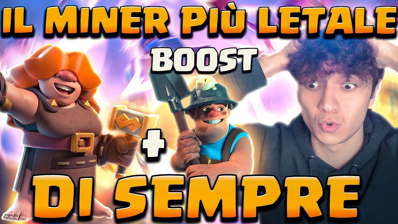 HO CREATO UN DECK MINER-GIGANTESSA IN TOP LADDER! *NON HA SENSO* 😵‍💫 Clash Royale ITA