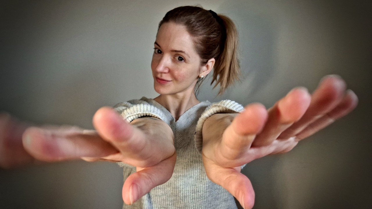 ASMR | Hand Sounds for Sleep - NO Mouth Sounds - whispering and fabric sounds