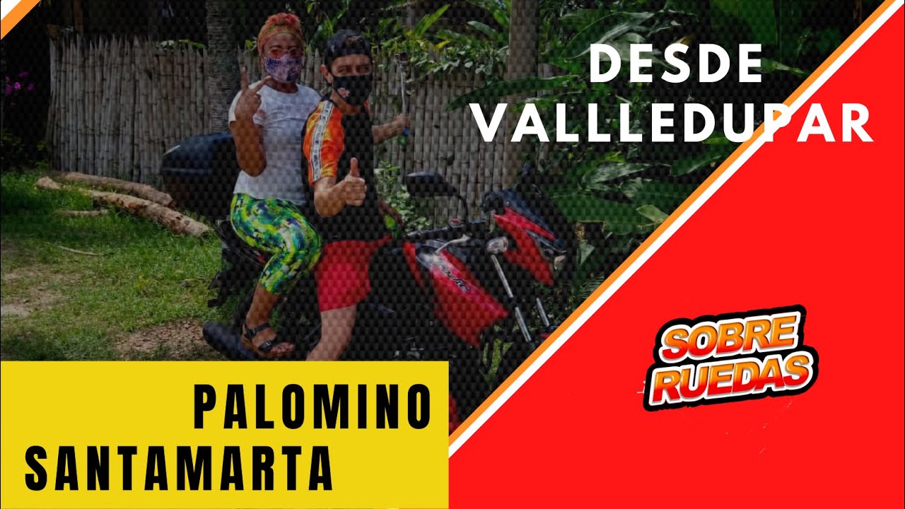 Viajando a PALOMINO y SANTA MARTA desde Valledupar en moto APACHE 160 RTR #valledupar #santamarta
