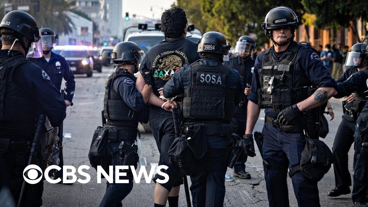 What we know about anti-ICE protests across U.S., Marine mobilization in Los Angeles