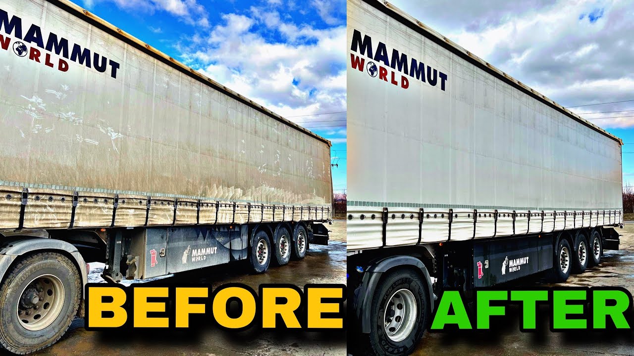Truck Wash Transformation: Watch the Incredible Before & After! 📸🚚