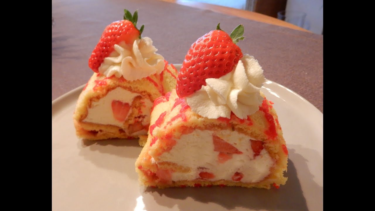 Erdbeer   Roulade
