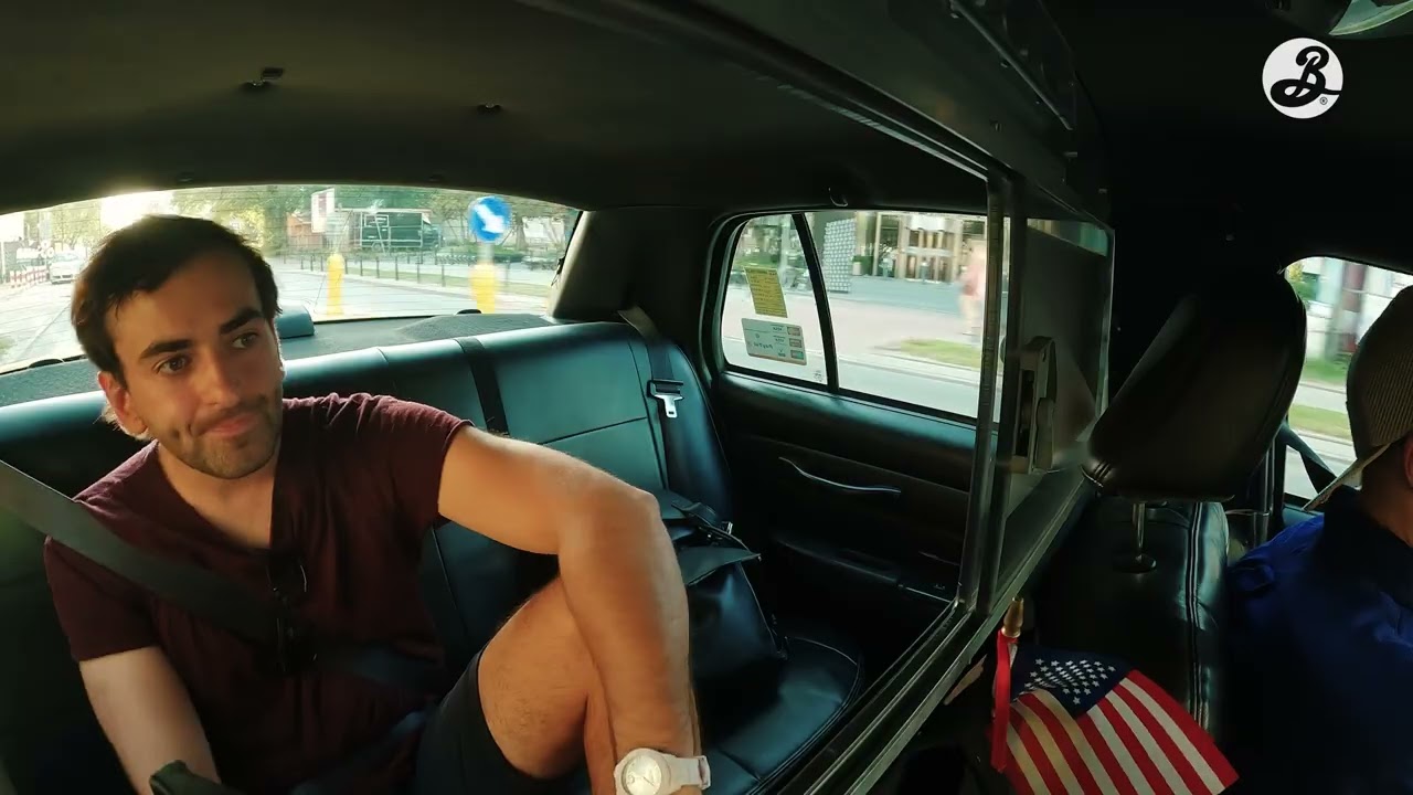 Łozo... jako kierowca TAXI?!