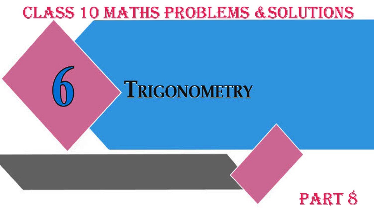Class 10 mathematics kerala syllabus chapter 6 trigonometry part 8