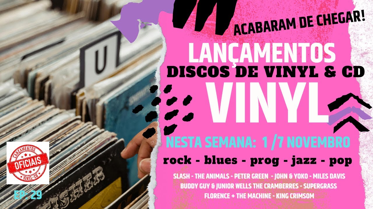 VINYL & CD - ACABARAM DE CHEGAR - SUPER LANÇAMENTOS - NOVIDADES