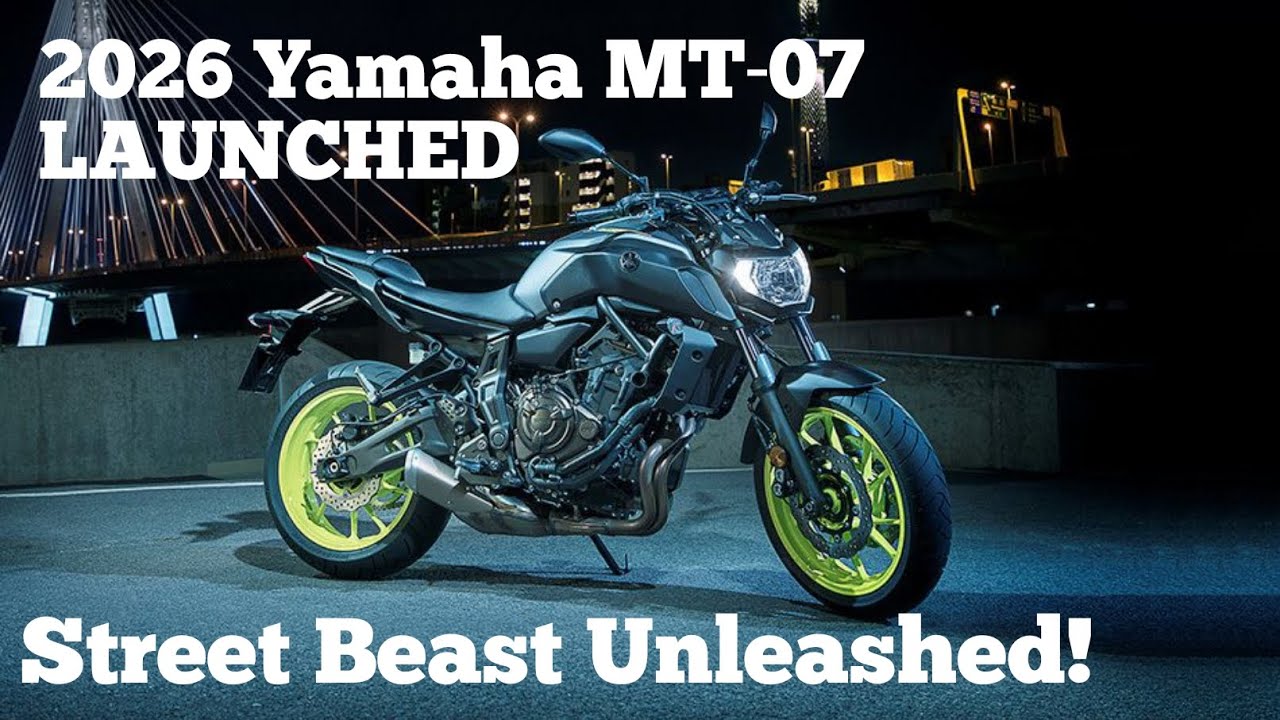 2026 YAMAHA MT-07 LAUNCHED! Price, Specs & Official Details  The New King of Naked Bikes is Here! MT