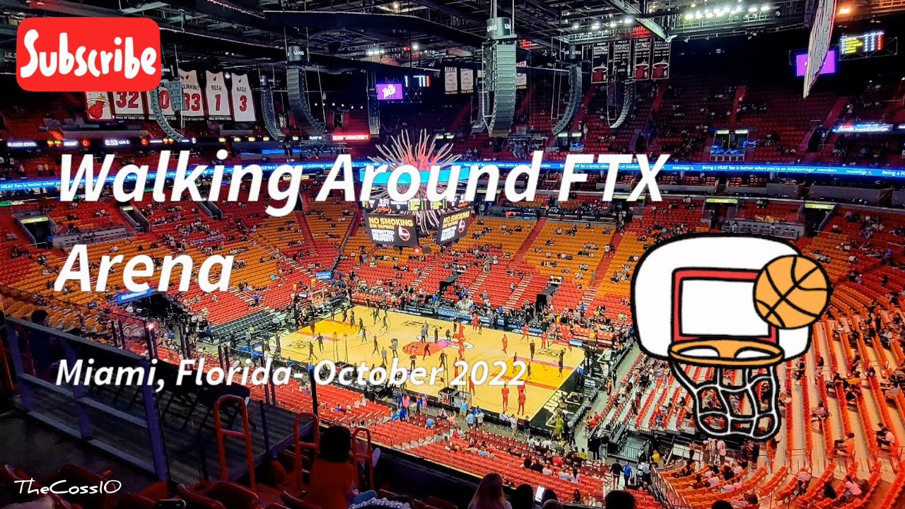 Walking Around Kaseya Center (Formerly FTX Arena) In Miami, Florida 🇺🇸 🏀- October 2022