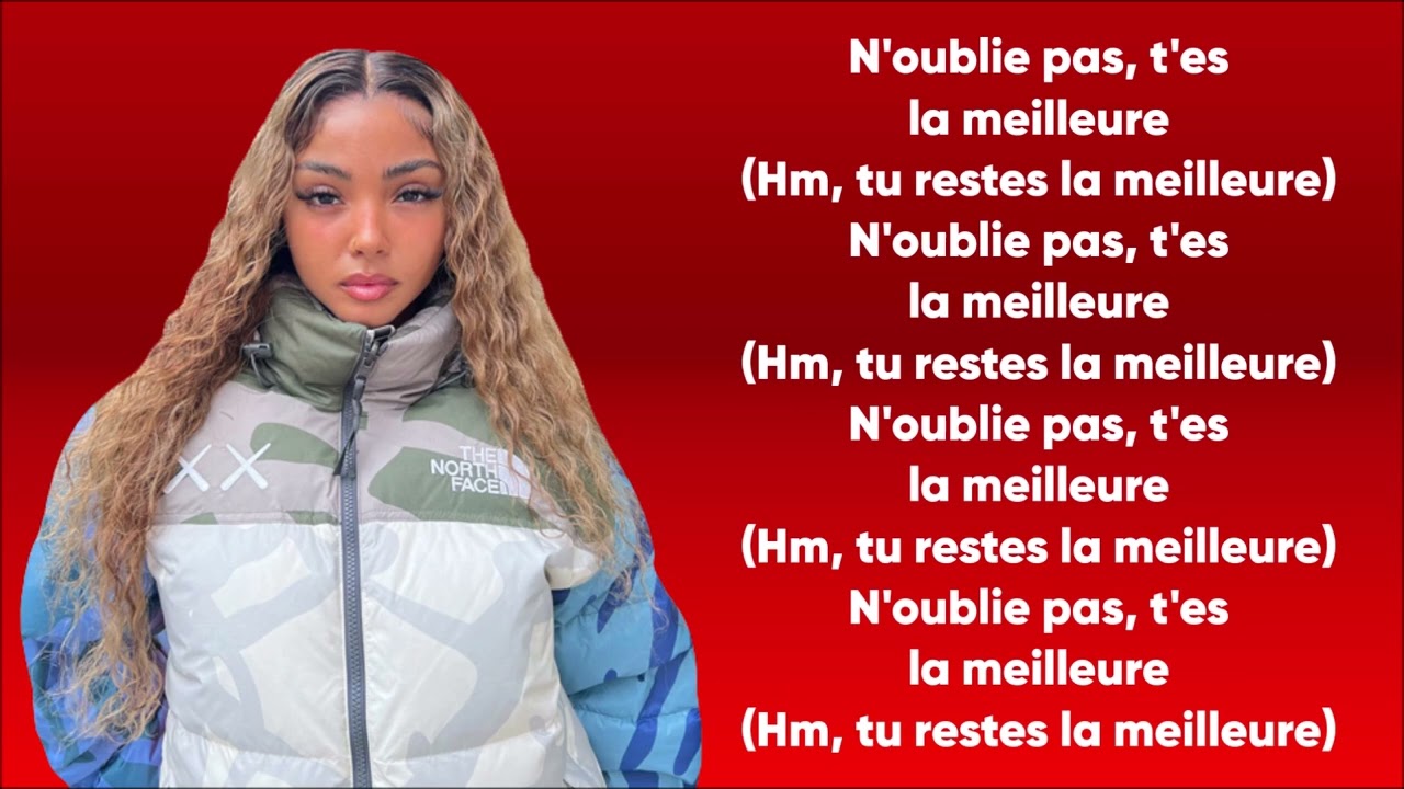 Wejdene - La meilleure (Paroles/Lyrics)