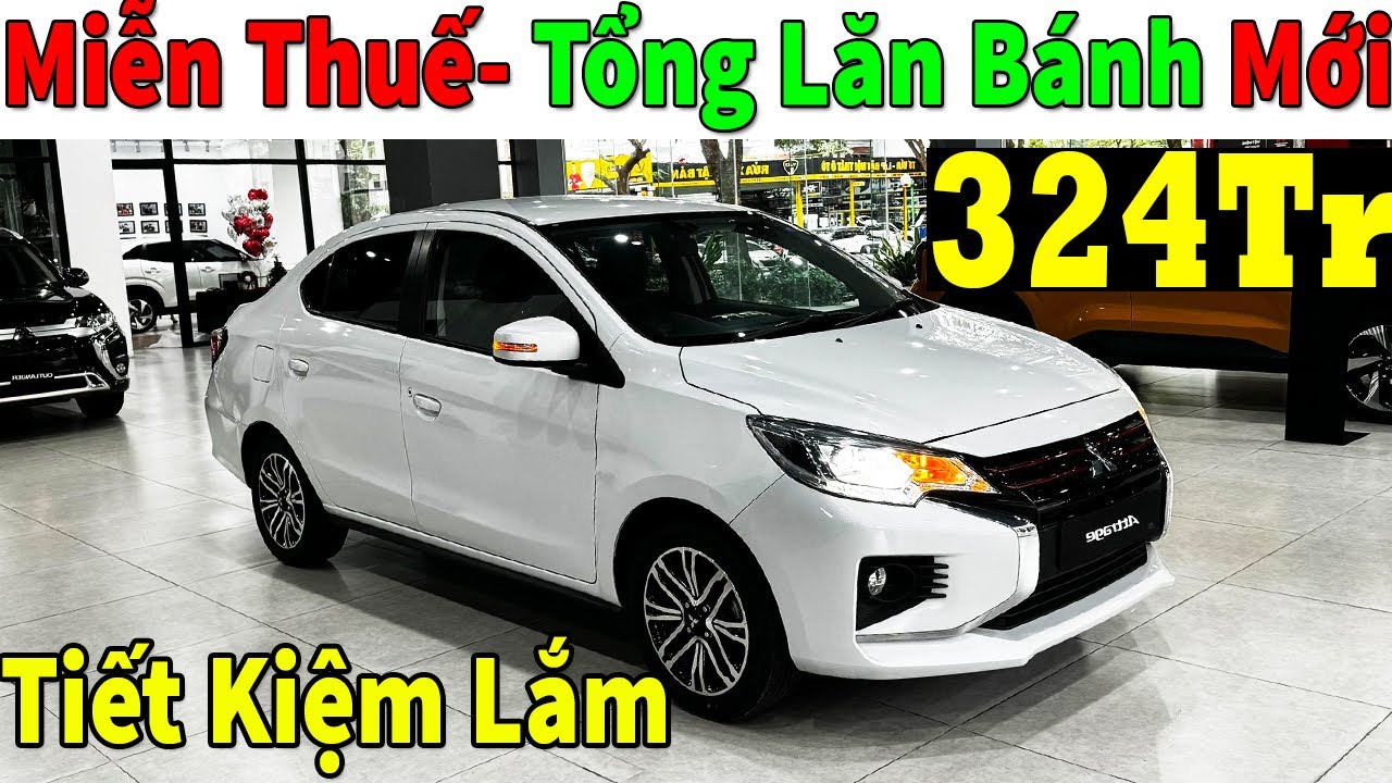 ✅Giá Xe Khuyến Mại Mitsubishi Attrage Cuối Tháng 9 Xả Hơn 300Tr| Lăn Bánh Attrage Mới | Topcarvn