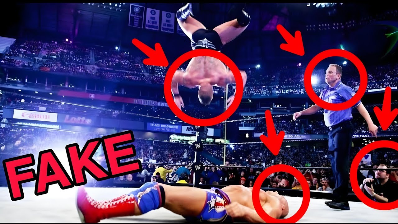 WWE — ПОДДЕЛКА | РЕАЛЬНОЕ ДОКАЗАТЕЛЬСТВО 2025 | ТОП-10 WWE