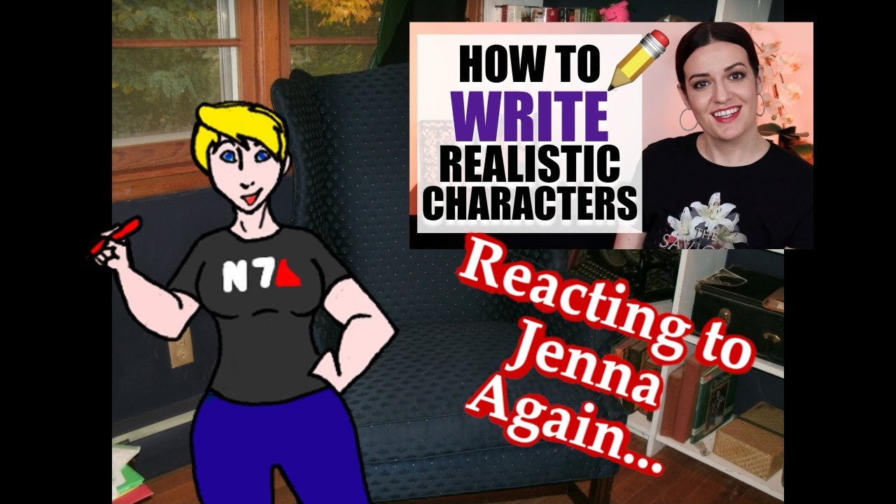 Реакция на статью «Создание реалистичных персонажей» от Королевы Киборгов Authortube