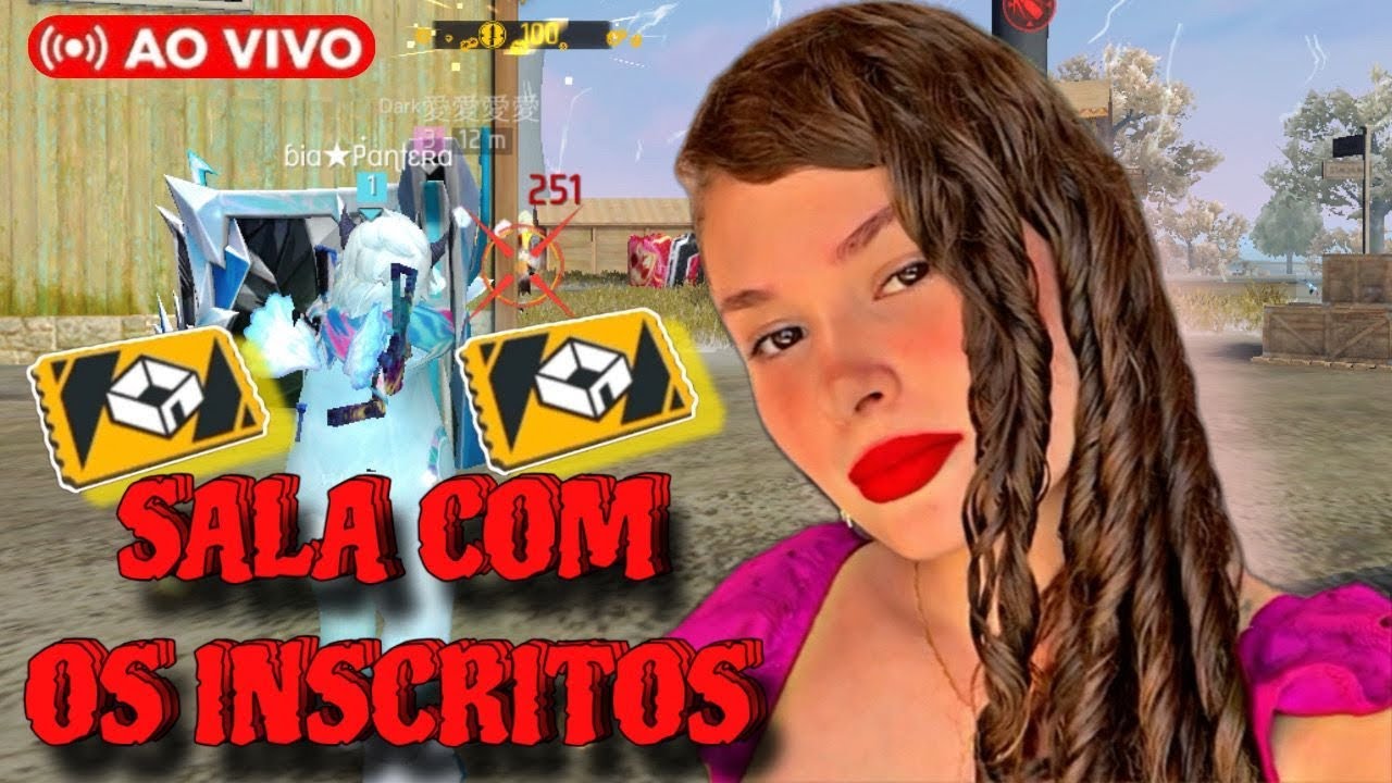 FREE FIRE AO VIVO🔥4X4 COM OS INSCRITOS🔥X1🔥JOGANDO FF COM OS INSCRITOS !!! MOBILE FF AO VIVO🔥