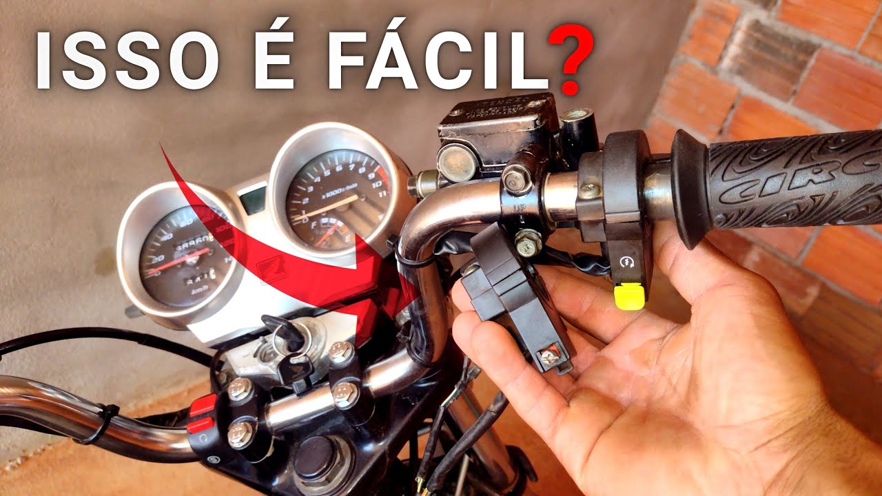TROCA DO INTERRUPTOR DE PARTIDA TITAN 150